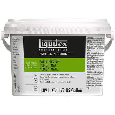 LQX ACRYLIC MEDIUMS 1.89L MATTE MEDIUM 887452061922