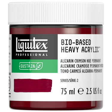 LQX BIO-BASED HEAVY ACRYLIC 75ML ALIZARIN CRIMSON HUE PERMANENT 887452060116