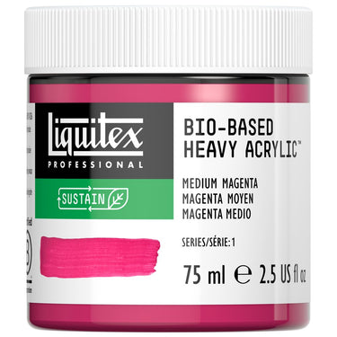 LQX BIO-BASED HEAVY ACRYLIC 75ML MEDIUM MAGENTA 887452060345