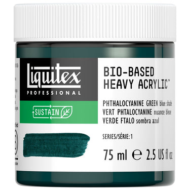 LQX BIO-BASED HEAVY ACRYLIC 75ML PHTHALOCYANINE GREEN BLUE SHADE 887452060390