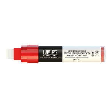 LQX ACRYLIC MARKER 15MM CAP OFF 151 CADMIUM RED MEDIUM HUE 887452000136