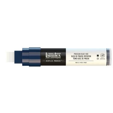 LQX ACRYLIC MARKER 15MM CAP OFF 320 PRUSSIAN BLUE HUE 887452000273