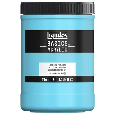 LQX BASICS ACRYLIC 946ML 770 LIGHT BLUE PERMANENT 887452031840