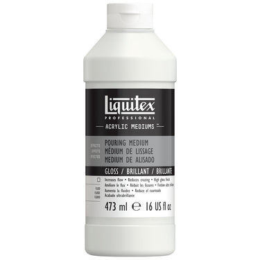 LQX ACRYLIC MEDIUMS 473ML POURING MEDIUM 887452047537