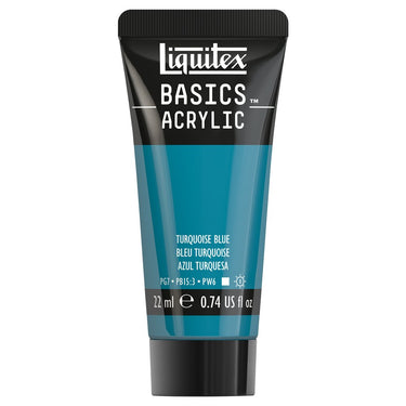 LQX BASICS ACRYLIC 22ML 046 TURQUOISE BLUE 887452030911