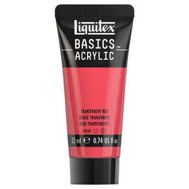 LQX BASICS ACRYLIC 22ML 047 TRANSPARENT RED 887452030775