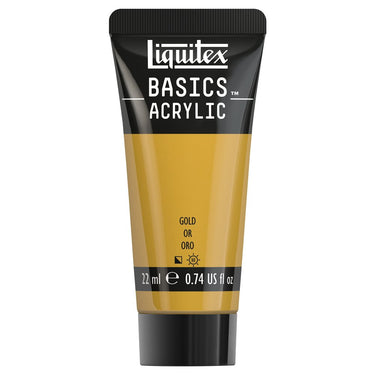 LQX BASICS ACRYLIC 22ML 051 GOLD 094376975277