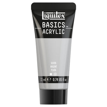 LQX BASICS ACRYLIC 22ML 052 SILVER 094376975499