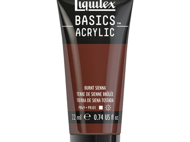 LQX BASICS ACRYLIC 22ML 127 BURNT SIENNA 094376975123