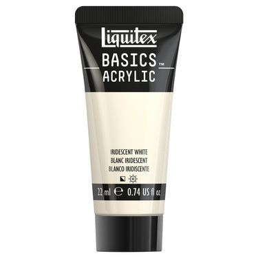 LQX BASICS ACRYLIC 22ML 238 IRIDESCENT WHITE 887452030928