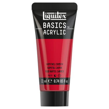 LQX BASICS ACRYLIC 22ML 292 NAPHTHOL CRIMSON 094376975369