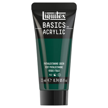 Basics Acrylic Color - Phthalocyanine Green