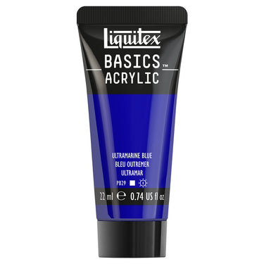 LQX BASICS ACRYLIC 22ML 380 ULTRAMARINE BLUE 094376975512