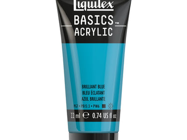 LQX BASICS ACRYLIC 22ML 570 BRILLIANT BLUE 887452030829