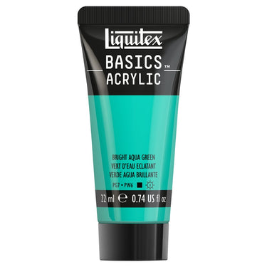 LQX BASICS ACRYLIC 22ML 660 BRIGHT AQUA GREEN 094376975079