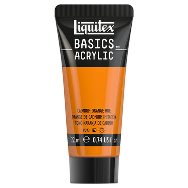 LQX BASICS ACRYLIC 22ML 720 CADMIUM ORANGE HUE 094376975147