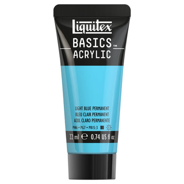 LQX BASICS ACRYLIC 22ML 770 LIGHT BLUE PERMANENT 094376975307