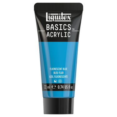 LQX BASICS ACRYLIC 22ML 984 FLUORESCENT BLUE 887452030850