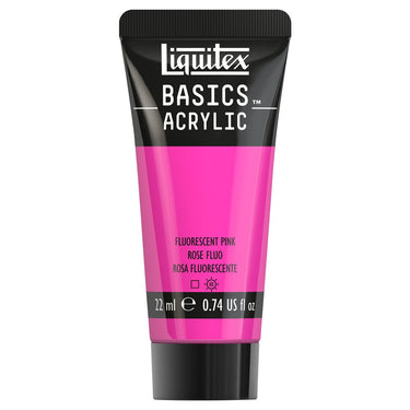 LQX BASICS ACRYLIC 22ML 987 FLUORESCENT PINK 887452030881