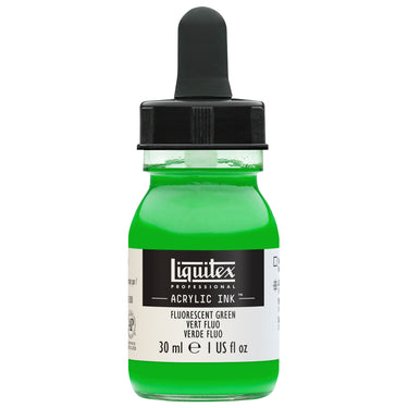 Professional Acrylic Ink - Fluorescent Green